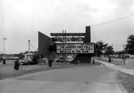 East Side Drive-In Theatre - Marquee - Photo From Rg (newer photo)